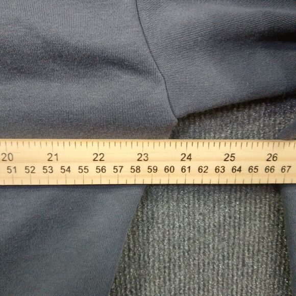 Under Armour Project Rock Sweatshirt Womens Medium Loose Crew Neck Tie Waist - Picture 10 of 12